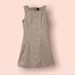 Paraphrase women’s dress size 6 black white fitted sleeveless knit stretchy